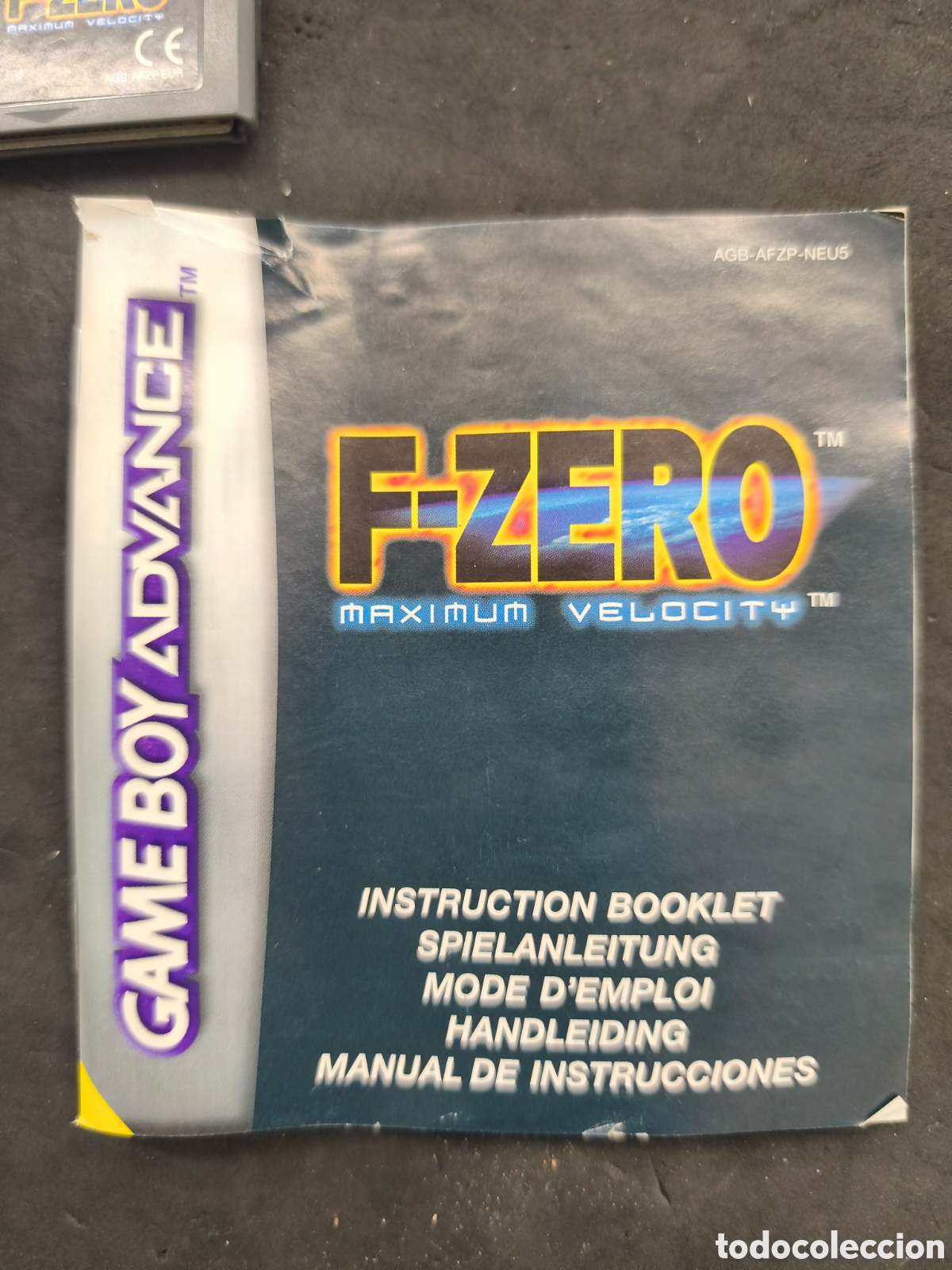 Videojuegos y consolas: Game boy advance F-Zero, sin caja interior - Foto 2