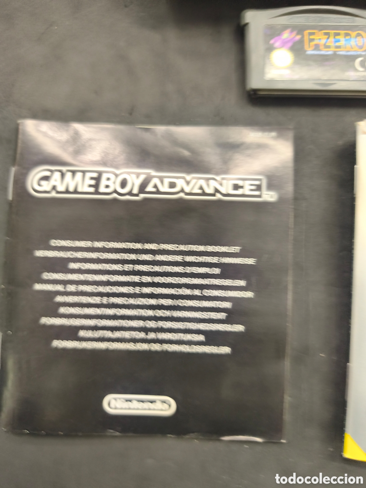 Videojuegos y consolas: Game boy advance F-Zero, sin caja interior - Foto 3