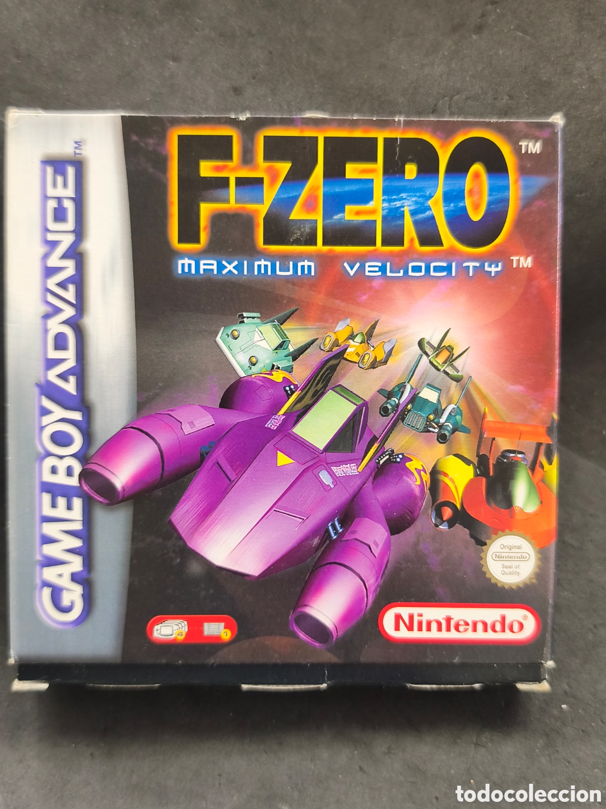 Videojuegos y consolas: Game boy advance F-Zero, sin caja interior - Foto 5