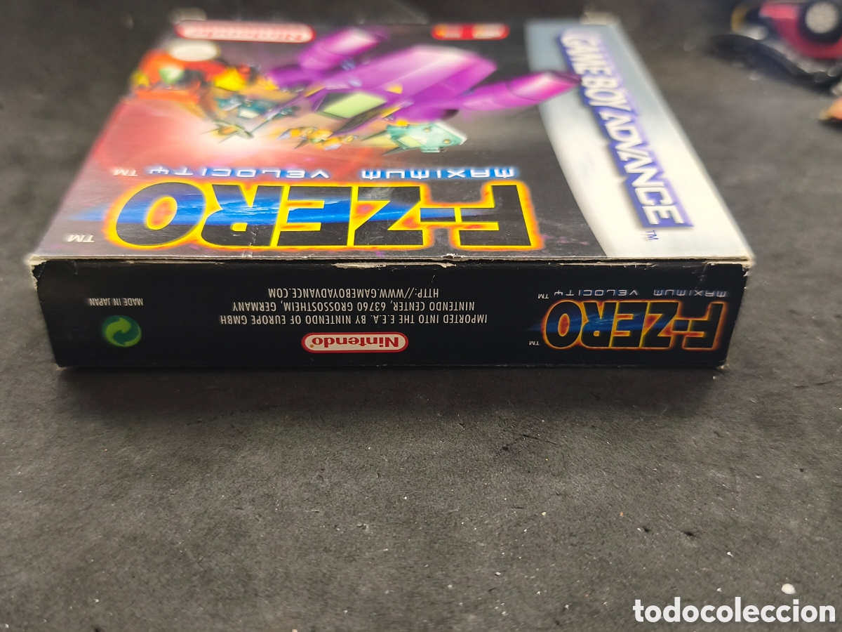 Videojuegos y consolas: Game boy advance F-Zero, sin caja interior - Foto 6