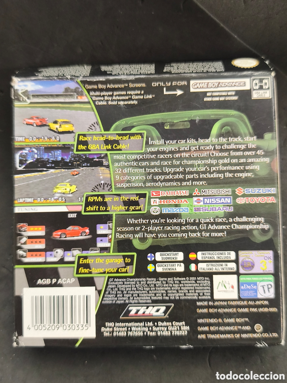 Videojuegos y consolas: Game boy advance GT Advance - Foto 8