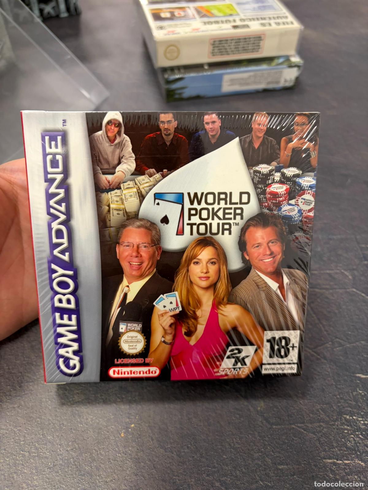 Videojuegos y consolas: World poker tour - Nintendo gameboy game boy advance - PAL Nuevo precintado