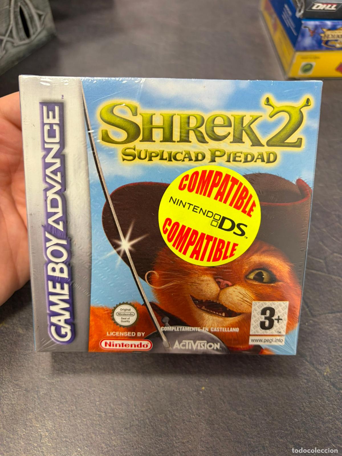 Videojuegos y consolas: Shrek 2 suplicad piedad - NIntendo Game boy Advance GBA- PAL ESP Nuevo precintado