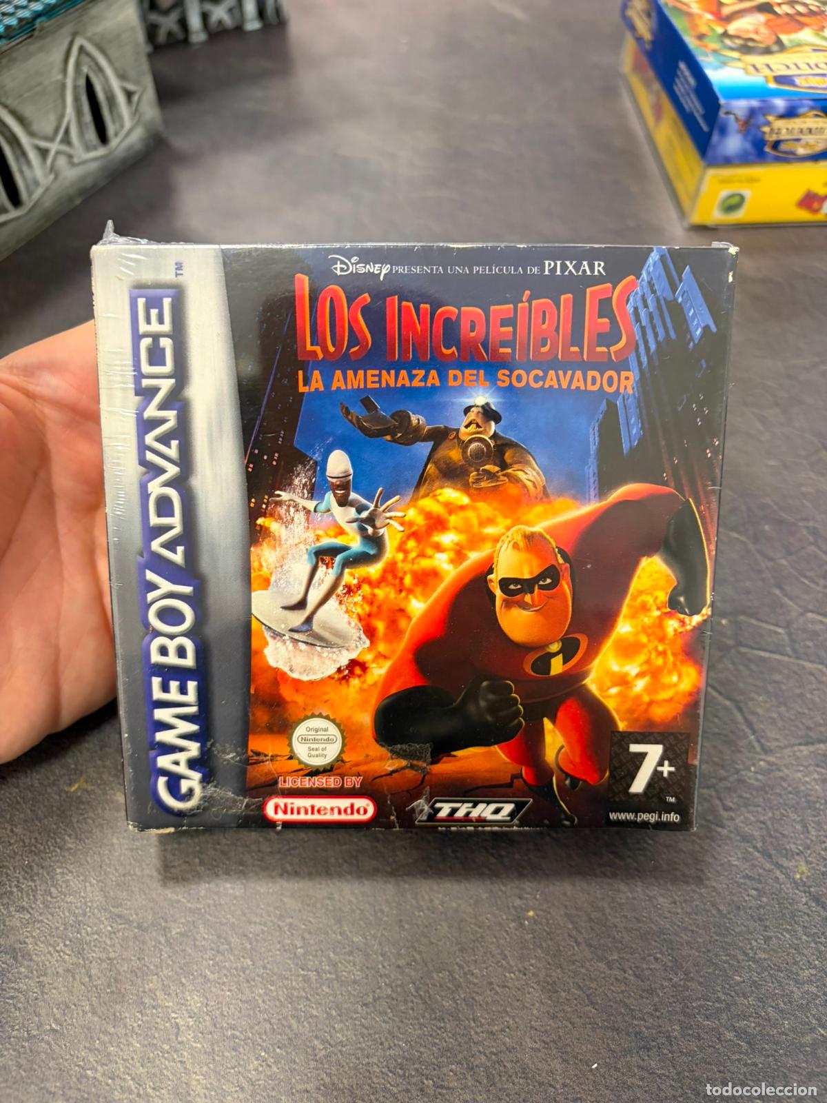 Videojuegos y consolas: Los increibles la amenaza del socavador - NIntendo Game boy Advance GBA- PAL ESP Nuevo precintado