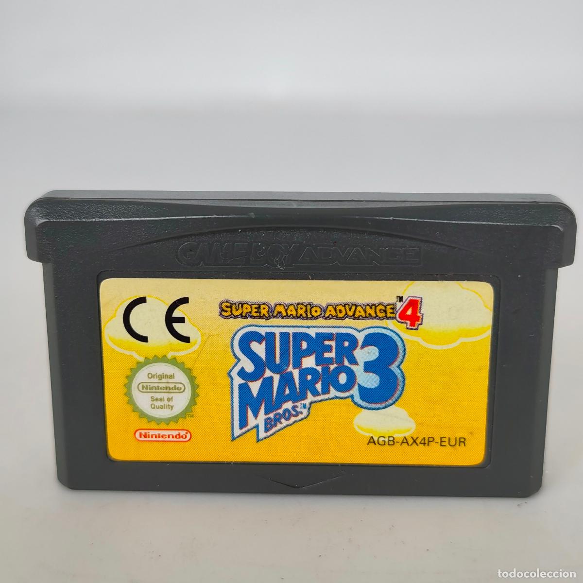 Videojuegos y consolas: Super advance 4 Super mario bros 3 - Nintendo game boy advance GBA PAL