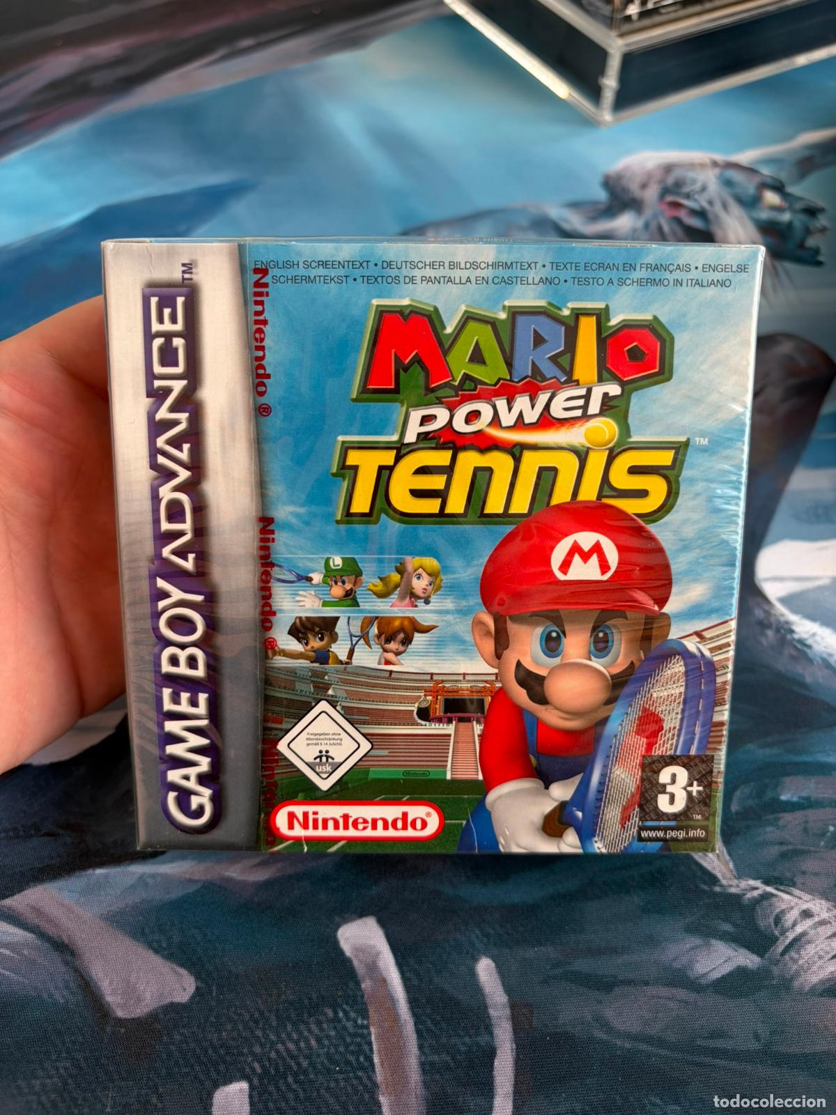 Videojuegos y consolas: Mario Power Tennis - Game boy advance GBA - Nuevo precintado pal esp