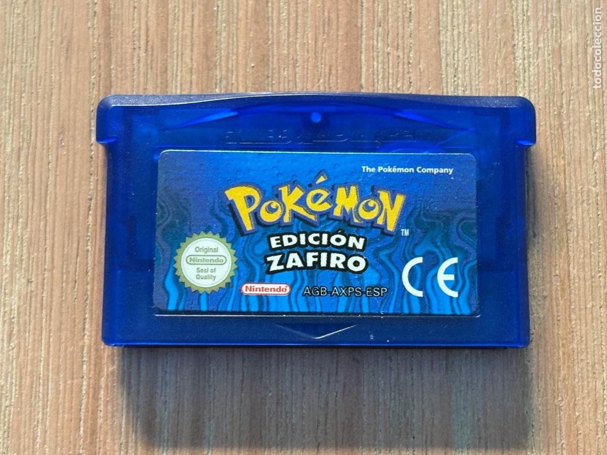Videojuegos y consolas: JUE. POKEMON ZAFIRO GAMEBOY ADVANCE ( pila agotada) ORIGINAL 100%