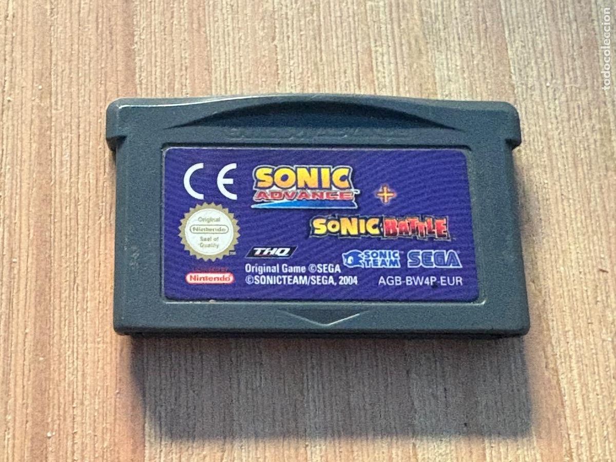 Videojogos e Consolas: JUE. JUEGO GAMEBOY ADVANCE SONIC ADVANCE + SONIC BATTLE