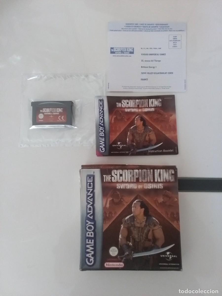 Videojuegos y consolas: The Scorpion King. Sword of Osiris - videojuego Game Boy Advance - Juego consola retro metroidvania