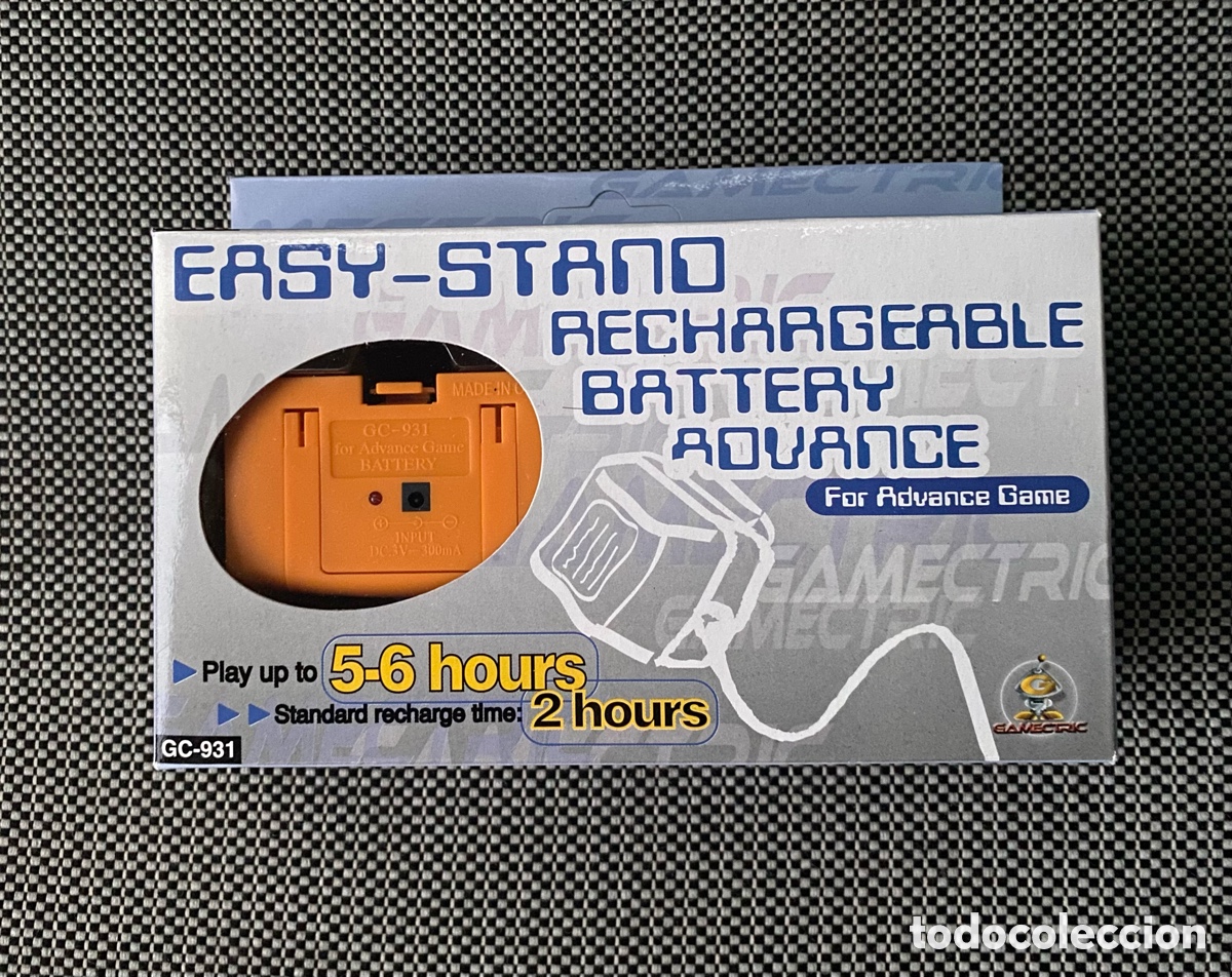 Videojuegos y consolas: TAPA BATERIA RECARGABLE Y CARGADOR PARA GAMEBOY NUEVO