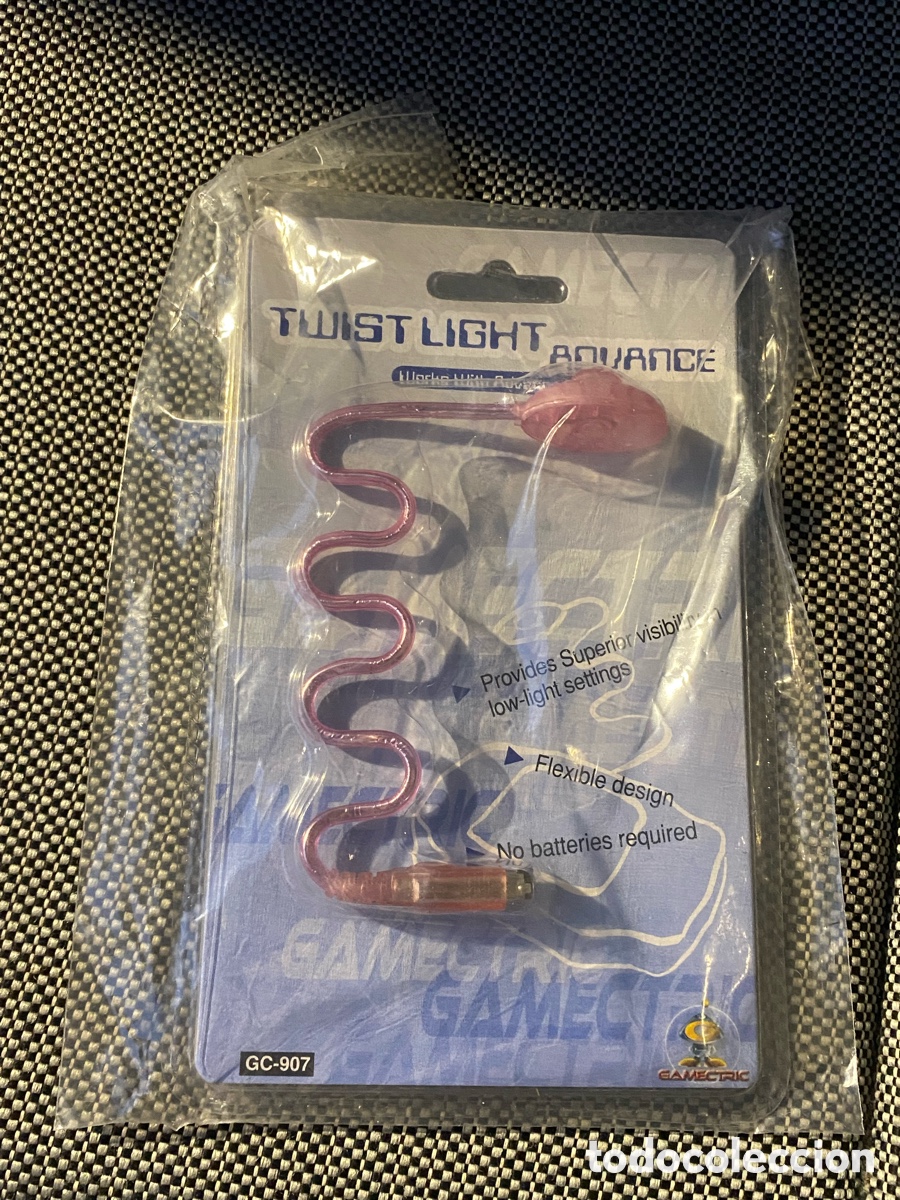 Videojuegos y consolas: Luz game boy advance rosa nueva