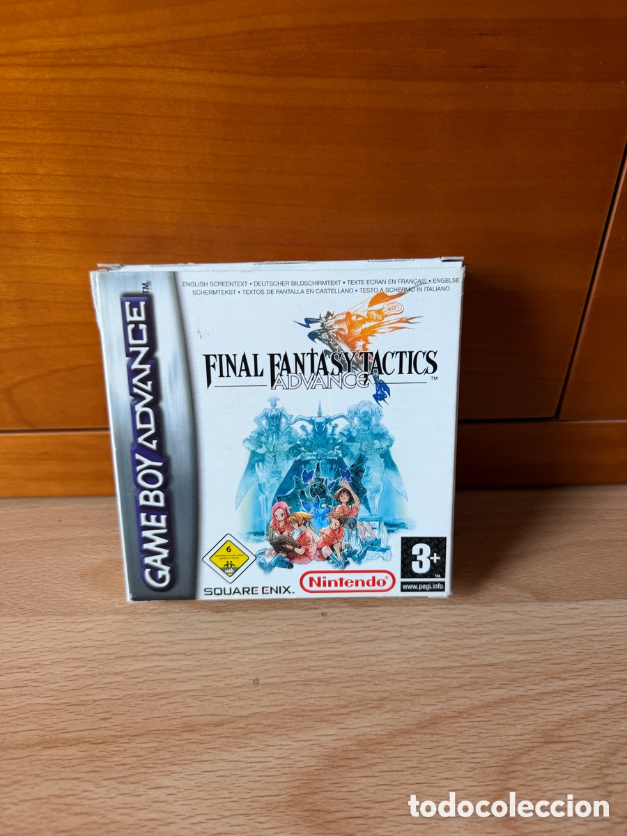Video Games and Consoles: Final fantasy tactics advance Game boy advance