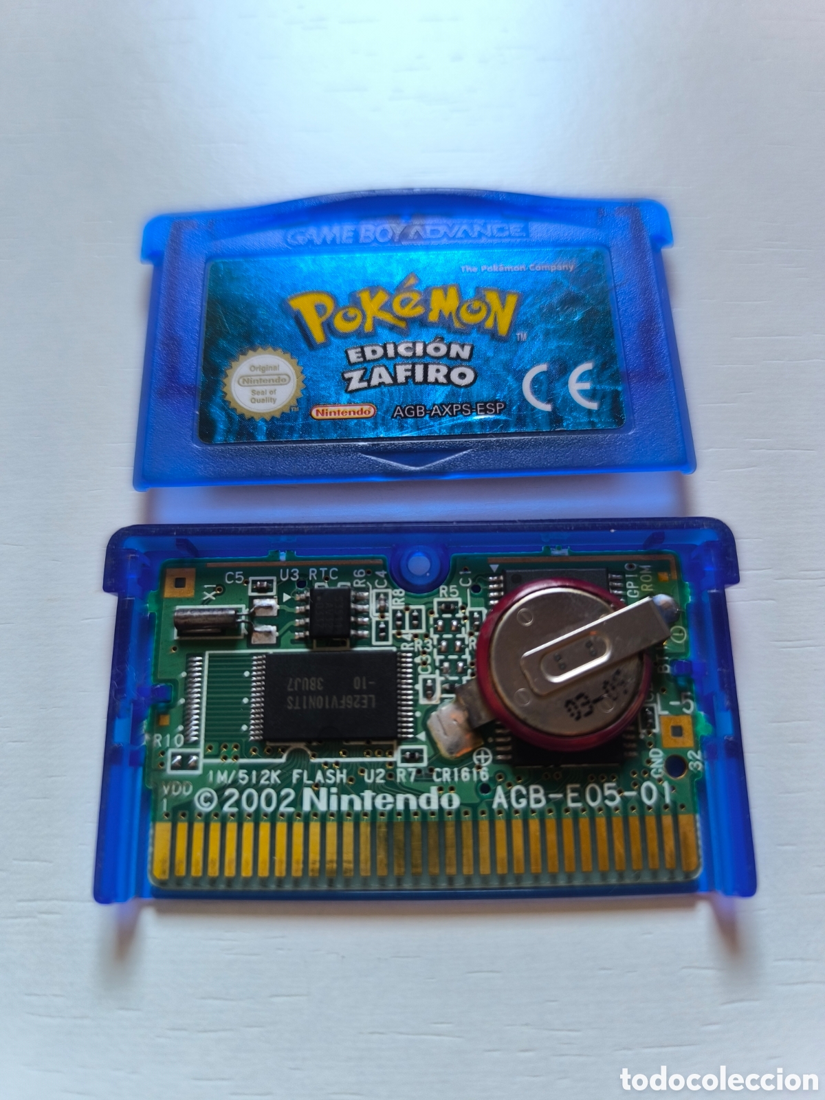 Videojuegos y consolas: Pok&eacute;mon Edici&oacute;n Zafiro - Game Boy Advance GBA - PAL ESP - Original