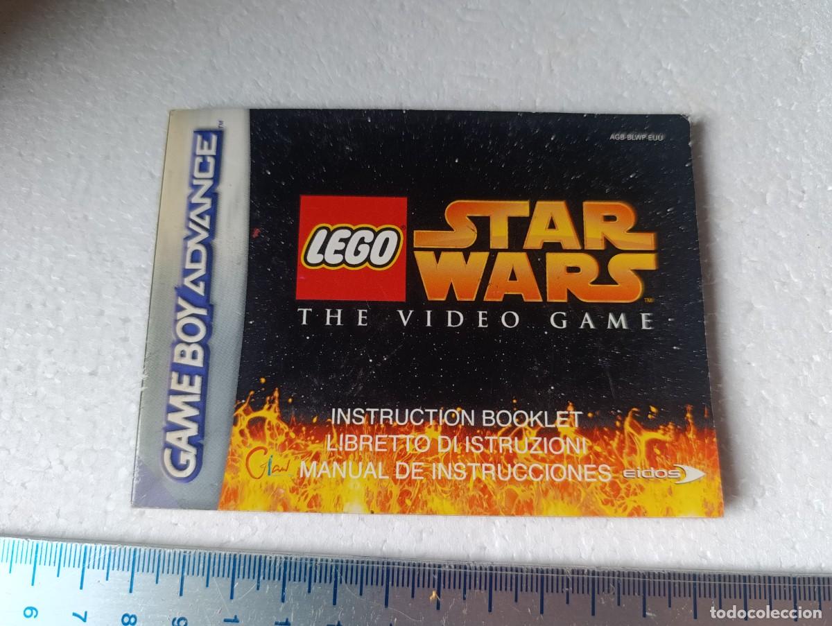 Videojuegos y consolas: NINTENDO GAME BOY ADVANCE - INSTRUCCIONES STAR WARS LEGO - - GAMEBOY
