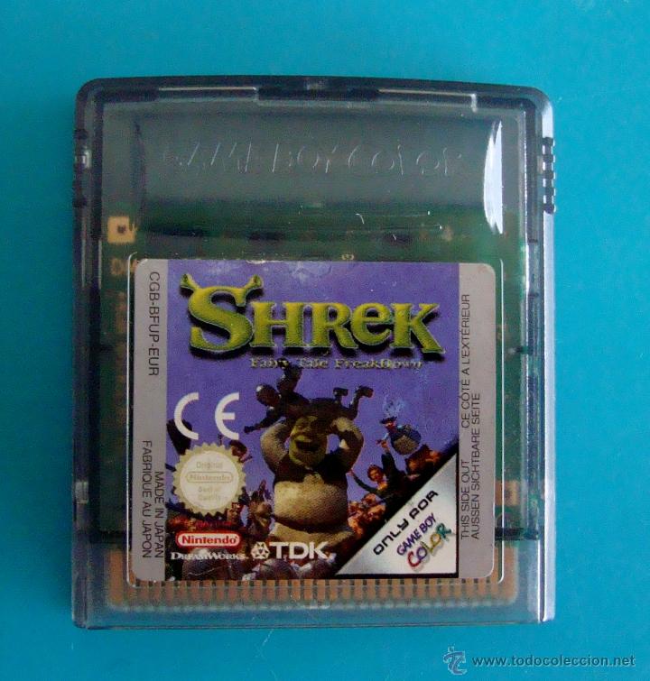 SHERK GAME BOY COLOR NINTENDO ORIGINAL (Juguetes - Videojuegos y Consolas - Nintendo - GameBoy Color)