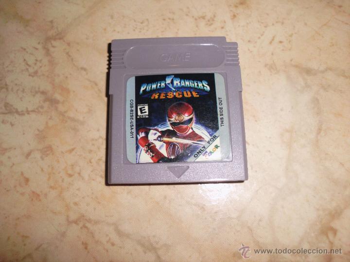 JUEGO DE GAMEBOY POWER RANGERS RESCUE NINTENDO GAME BOY COLOR (Juguetes - Videojuegos y Consolas - Nintendo - GameBoy Color)