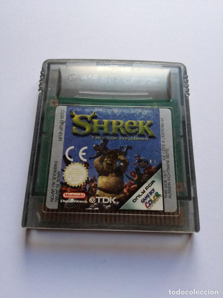 Juego Nintendo Game Boy Color Shrek Idiomas Español Italiano Ingles Frances Aleman