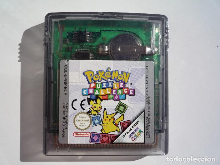 Pokemon Puzzle Challenge Gameboy Color Solo Ca Sold Through Direct Sale 82820300