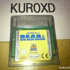 Videojuegos y Consolas: NINTENDO GAME BOY COLOR BEAR IN THE BIG BLUE HOUSE SOLO CARTUCHO. Lote 285287293