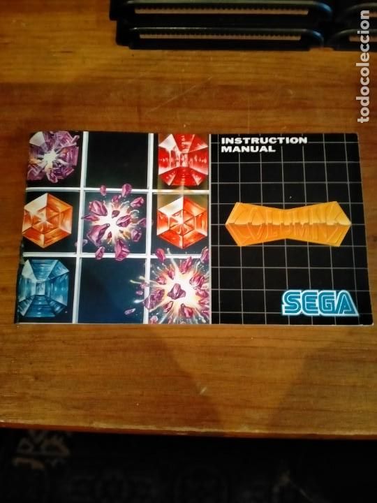 Videojuegos y consolas: INSTRUCIONES SEGA MEGA DRIVE COLUMNS - Foto 1