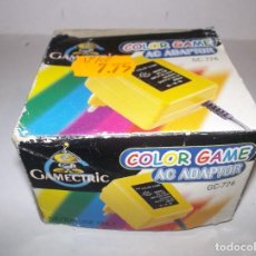 Videojuegos y Consolas: GAMEBOY COLOR CARGADOR GAMECTRIC AC ADAPTOR GC-726 GAME BOY COLOR NUEVO