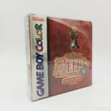 Videojuegos y Consolas: GBC THE LEGEND ZELDA ORACLE OF SEASONS PAL ESPAÑA NINTENDO GAMEBOY COLOR COMPLETO ORIGINAL GAME BOY. Lote 352823384
