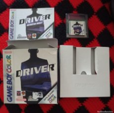 Videojuegos y Consolas: DRIVER - VIDEOJUEGO GAME BOY COLOR + CAJA + INSERT + INSTRUCCIONES. Lote 389075909