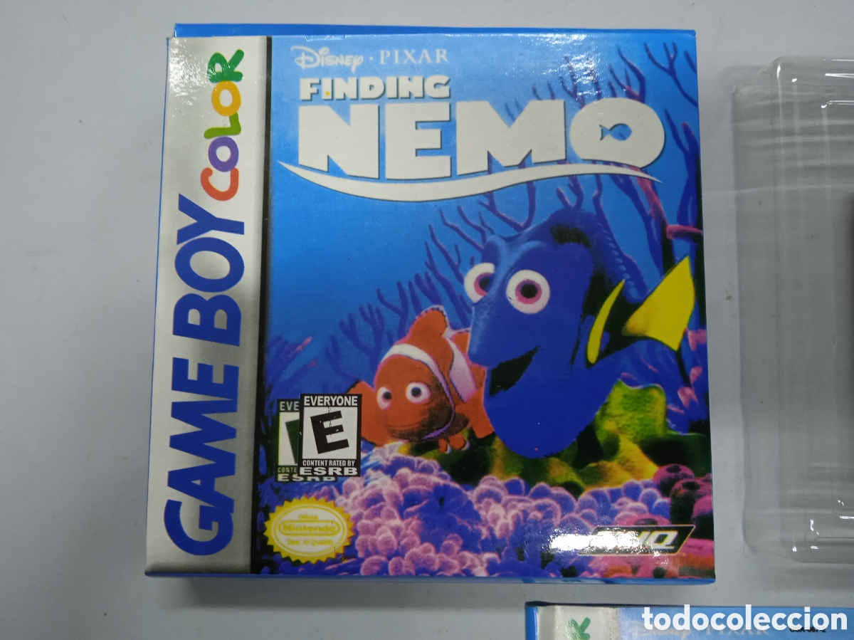 Videojuegos y consolas: Raro Finding Nemo Game Boy Color Barbie - Foto 2