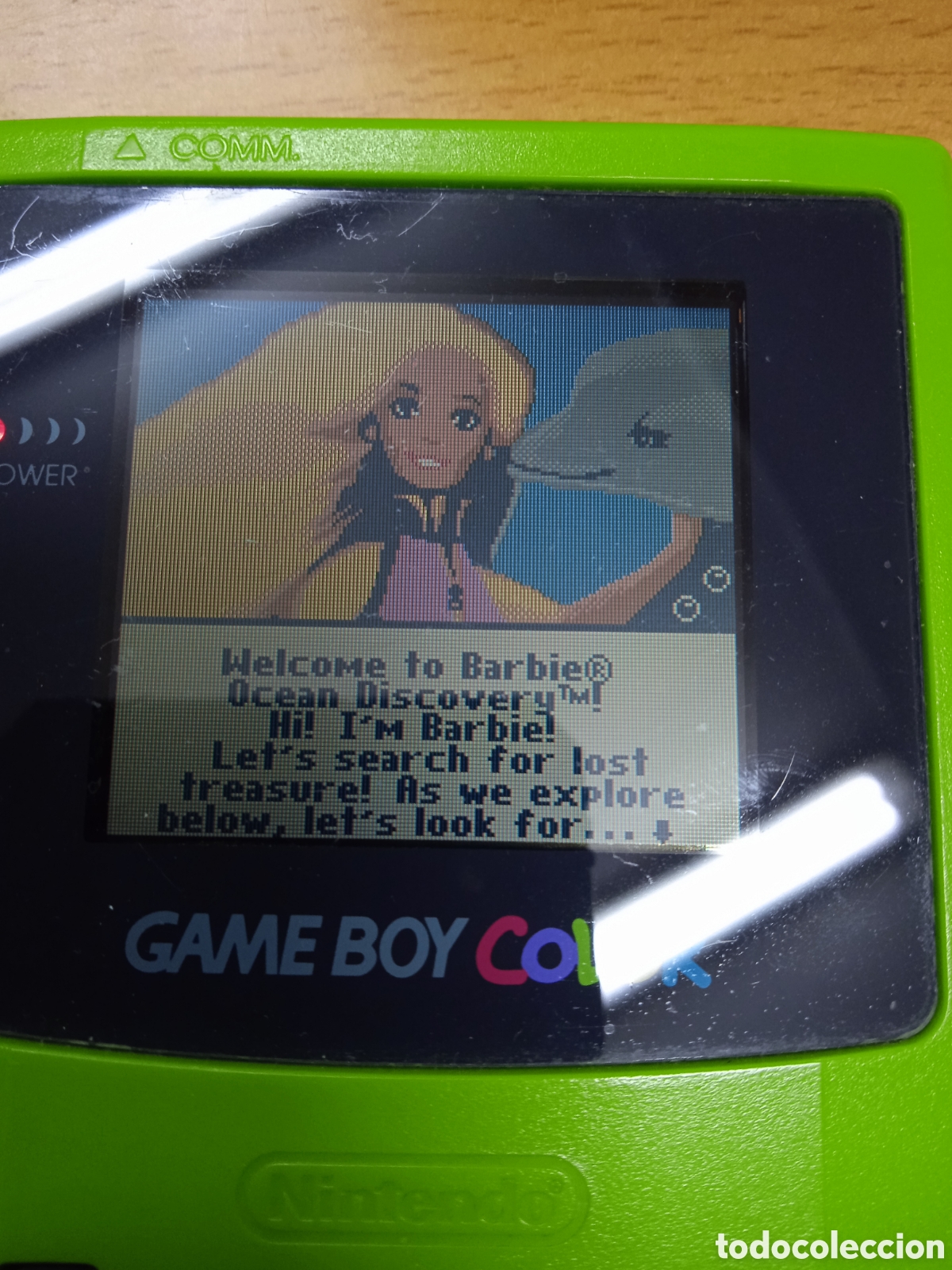 Videojuegos y consolas: Raro Finding Nemo Game Boy Color Barbie - Foto 9