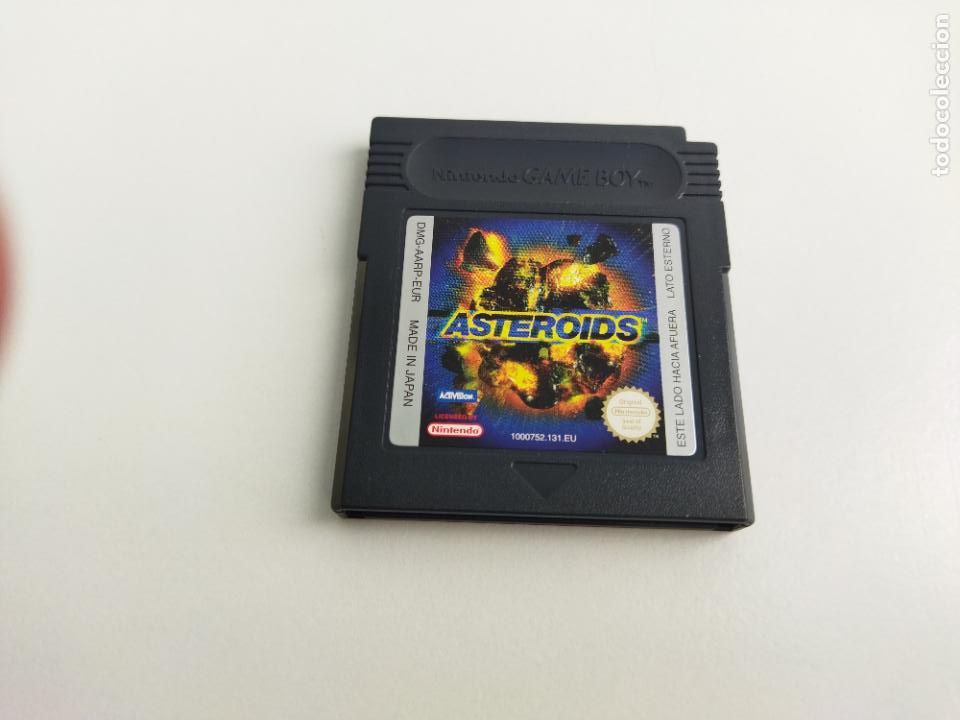 Asteroids - Dmg-aarp-eur - Gameboy Color - Nintendo (Game Boy) - Cartucho en Buen Estado Funcionando