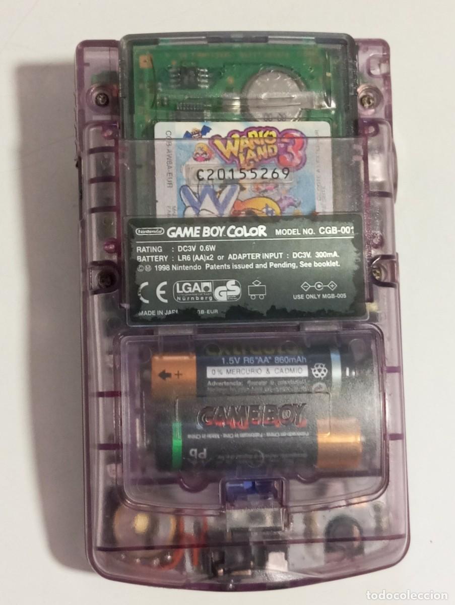 Videojuegos y consolas: Game Boy Color, transparente - Foto 2
