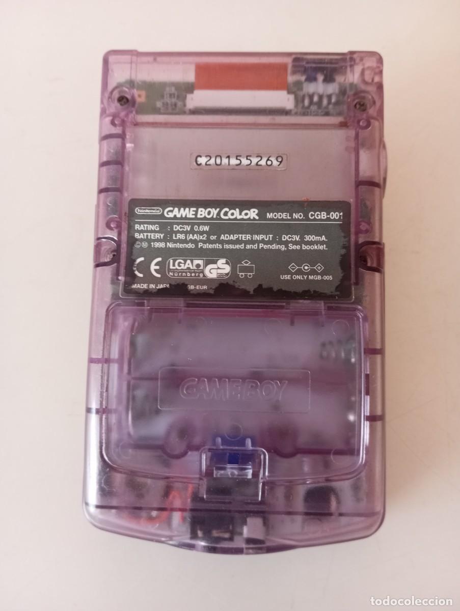Videojuegos y consolas: Game Boy Color, transparente - Foto 6