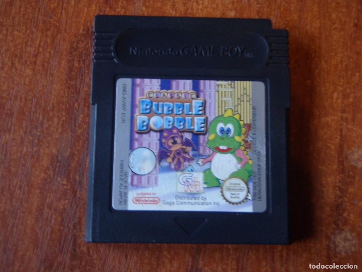 Videojuegos y consolas: JUEGO NINTENDO BUBBLE BOBBLE FUNCIONANDO - Foto 1