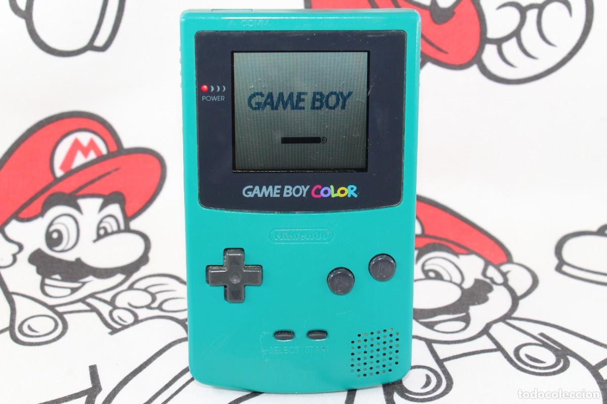 Videojuegos y Consolas: CONSOLA NINTENDO GAME BOY COLOR CGB-001 TURQUESA 100% ORIGINAL LEER DESCRIPCION
