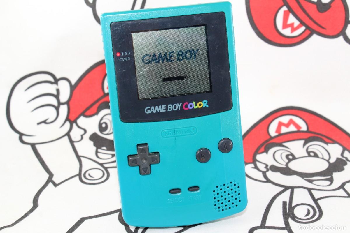 Videojuegos y Consolas: CONSOLA NINTENDO GAME BOY COLOR CGB-001 TURQUESA 100% ORIGINAL LEER DESCRIPCION