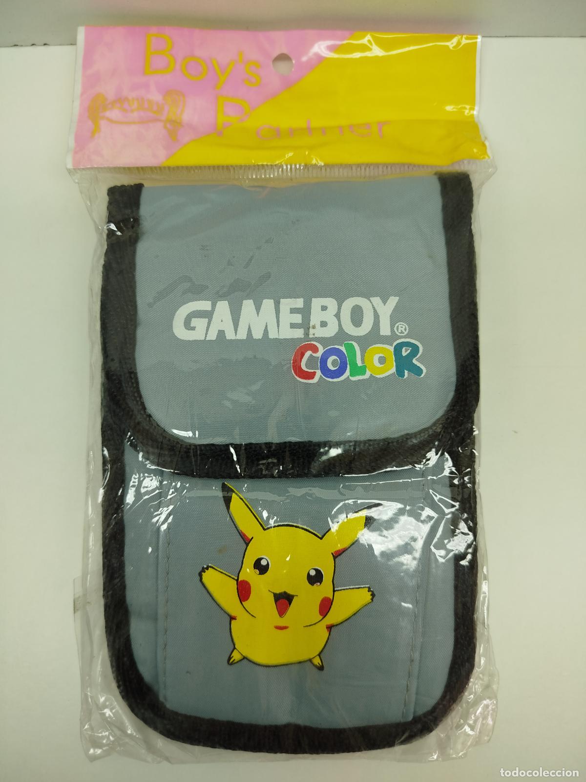 Videojuegos y Consolas: ANTIGUA FUNDA GAME BOY COLOR - DISE&Ntilde;O PIKACHU DE POKEMON - SIN ABRIR