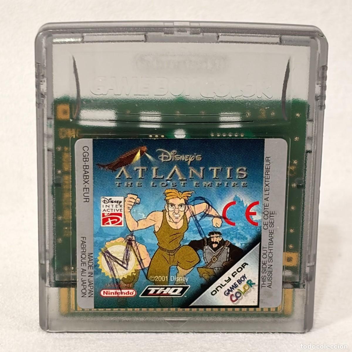 Jeux Vid&eacute;o et Consoles: VIDEOJUEGO NINTENDO GAME BOY COLOR - ATLANTIS THE LOST EMPIRE - EUR