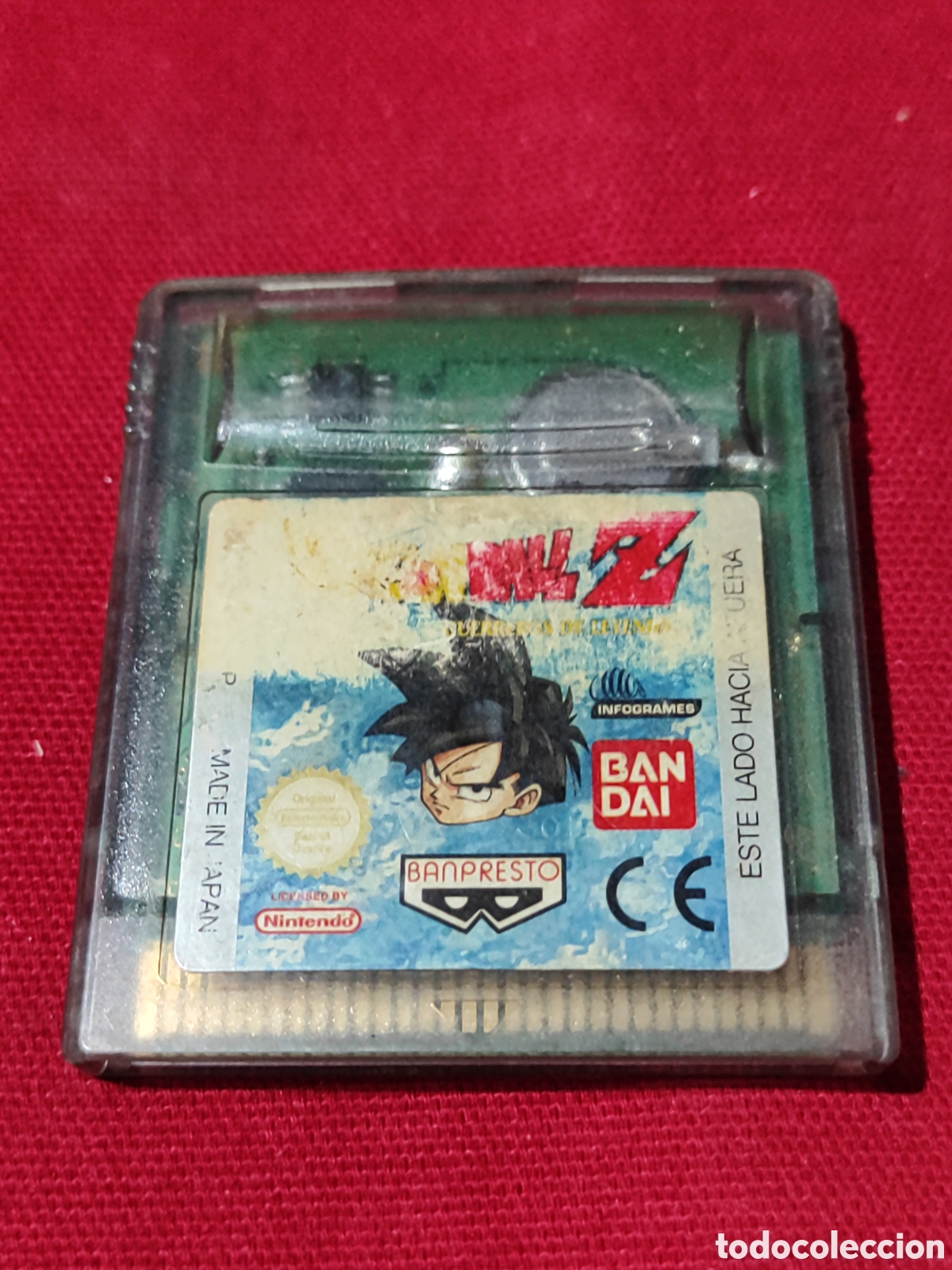 Videojuegos y Consolas: Juego para Gameboy game boy color DRAGONBALL DRAGON BALL Z BANDAI