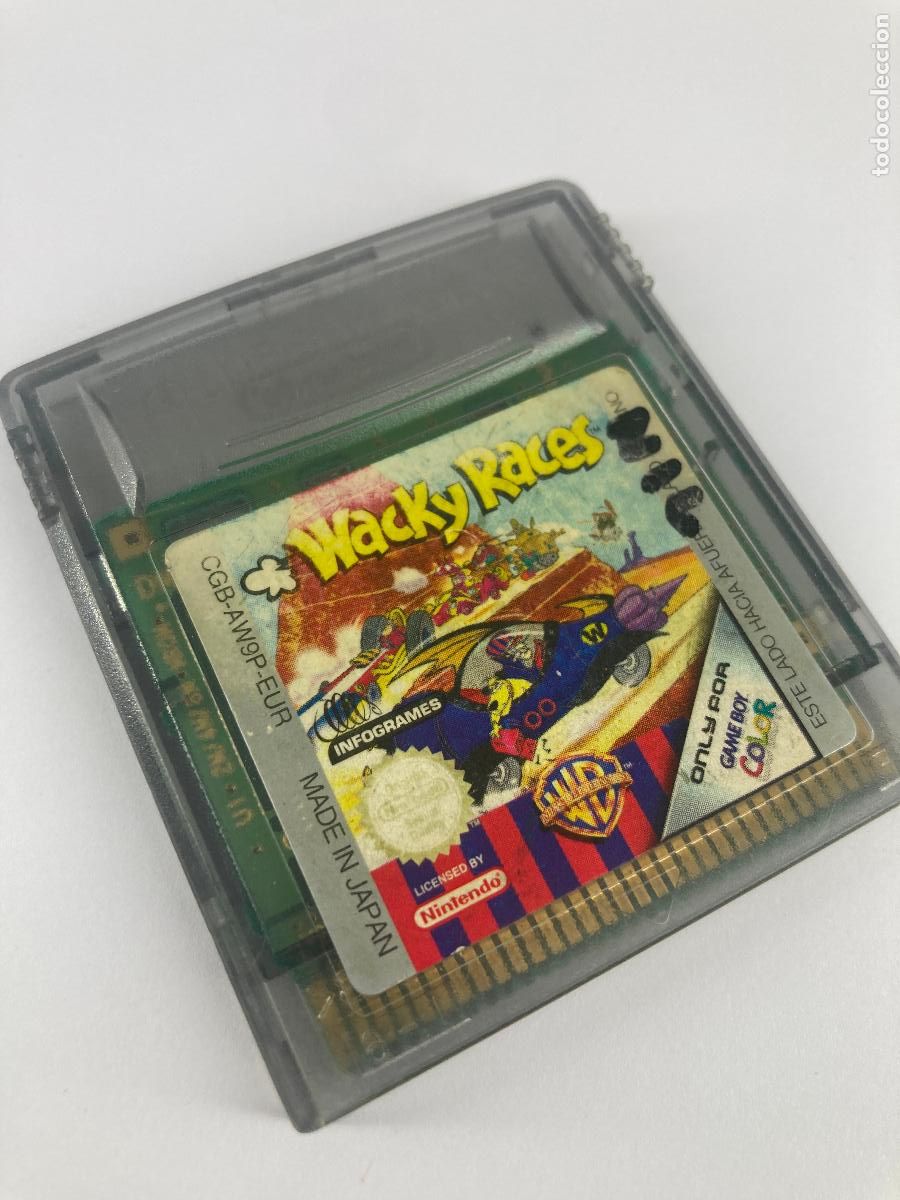 Videojuegos y Consolas: JUEGO WACKY RACES AUTOS LOCOS CARTUCHO CONSOLA GAMEBOY COLOR - GAME BOY NINTENDO