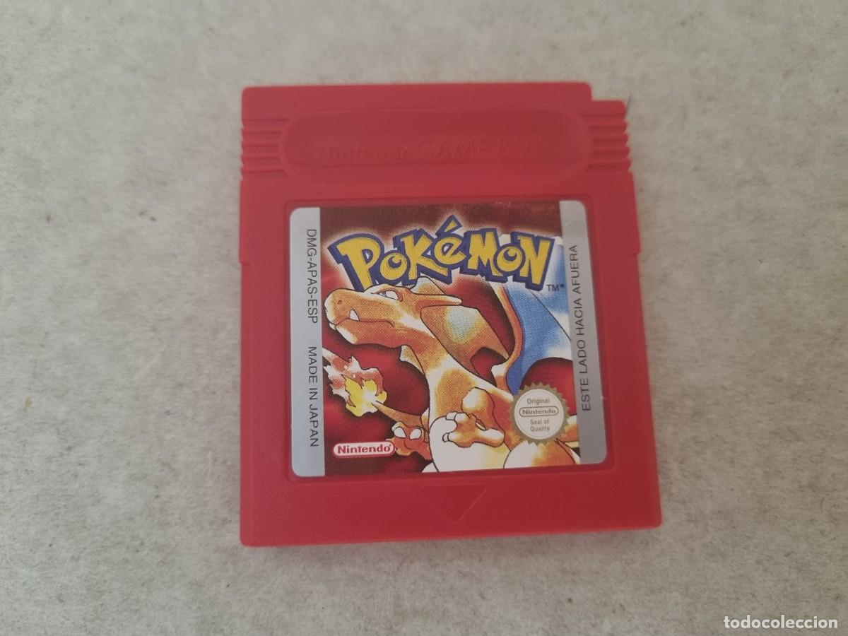 Videojuegos y Consolas: Juego para gameboy cartucho Pokemon rojo Pal espa&ntilde;a funcionando