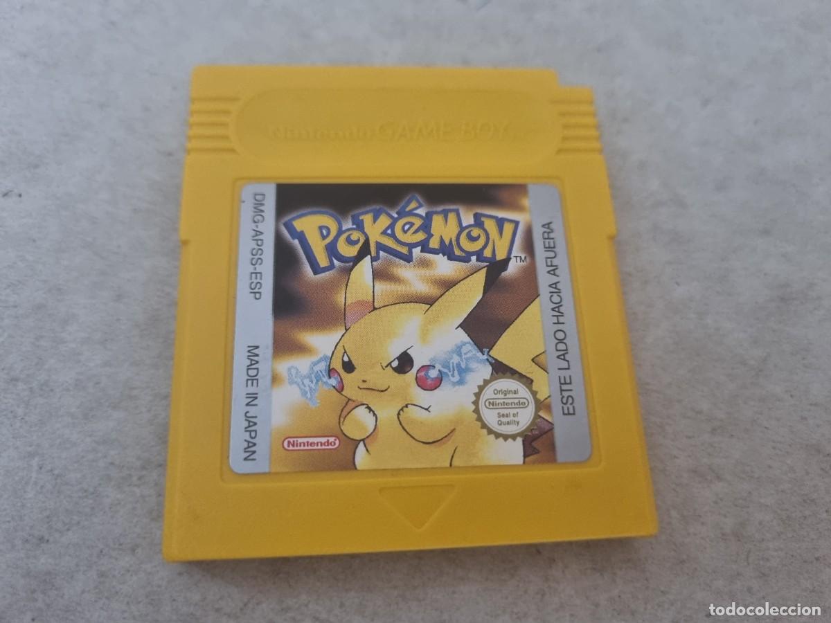 Videojuegos y Consolas: Juego para gameboy cartucho Pokemon amarillo Pal espa&ntilde;a funcionando