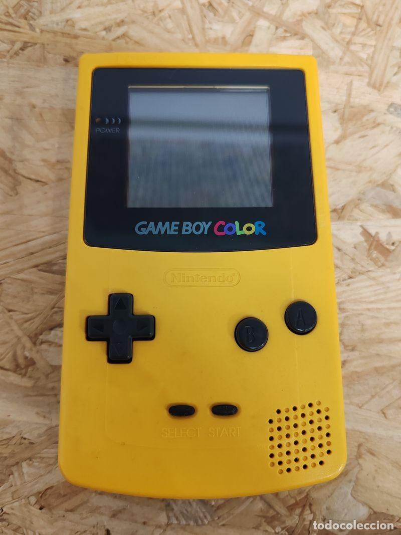 Videojuegos y consolas: Game Boy Color Amarilla Nintendo