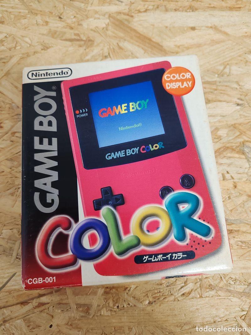 Videojuegos y consolas: Nintendo Game Boy Color Rojo Caja Original PAL