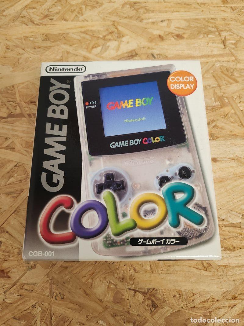 Videojuegos y consolas: Game Boy Color Transparente Caja Original Jap&oacute;n