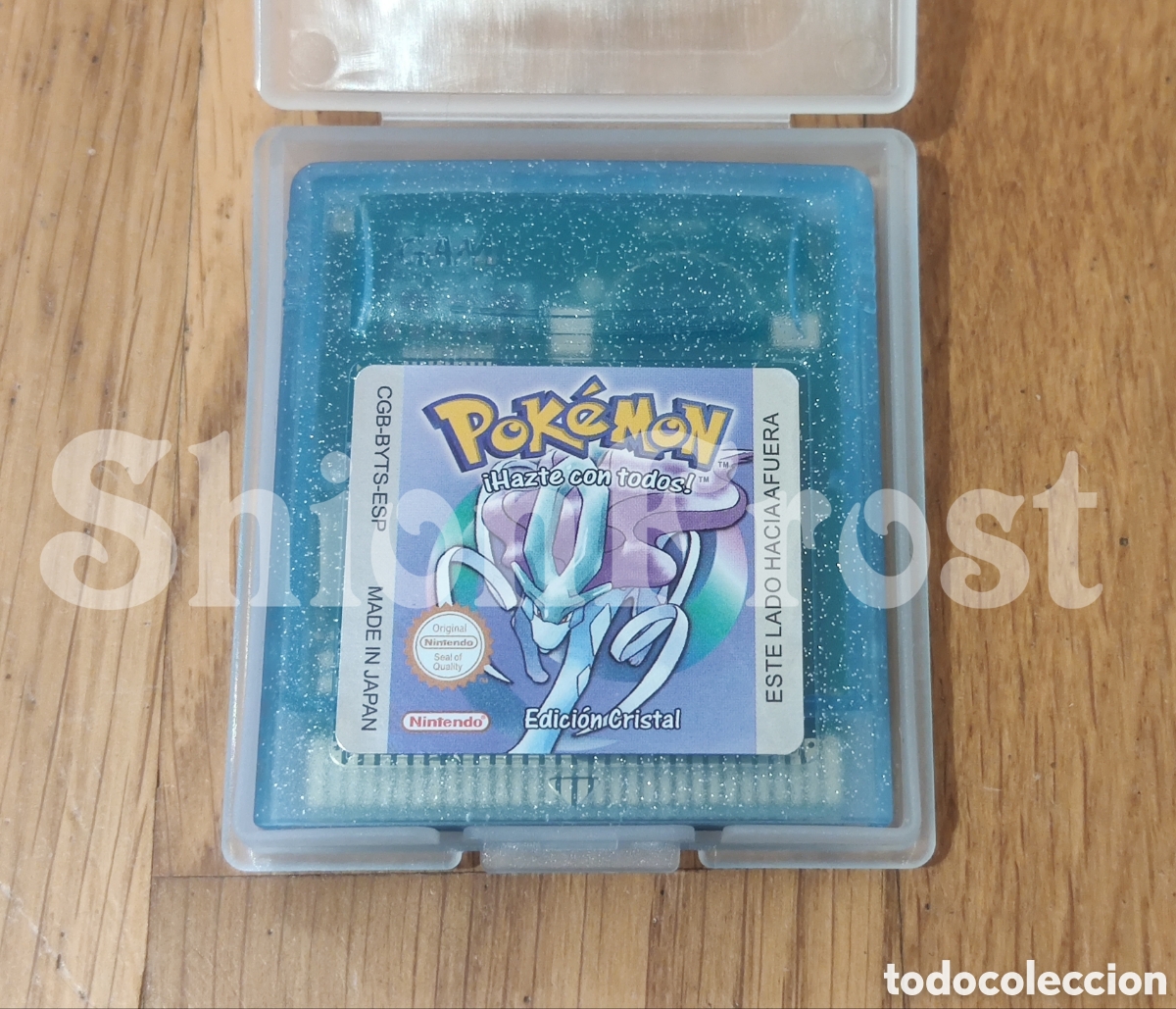 Videogiochi e Consoli: Videojuego (Repro) Pok&eacute;mon Edici&oacute;n Cristal (Game Boy Color) GBC