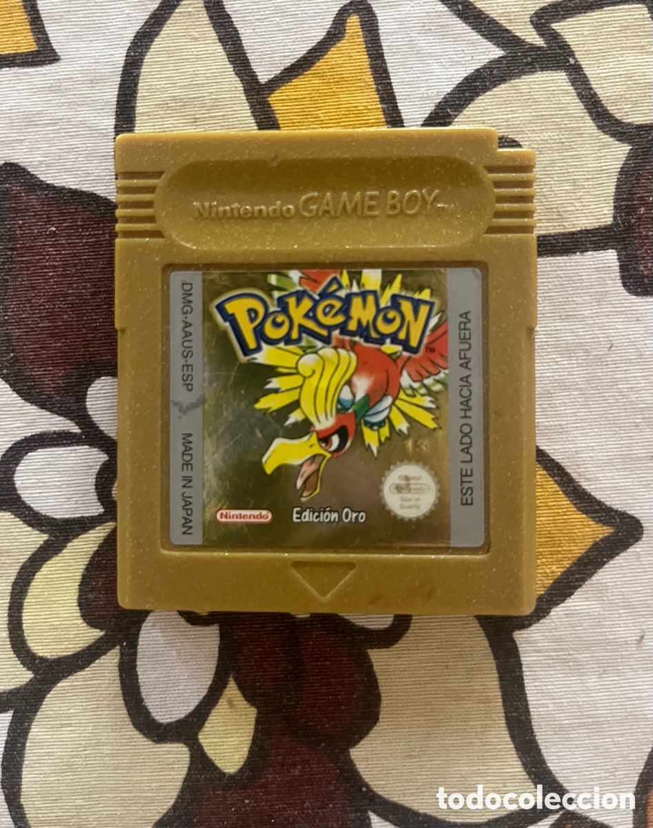 Videojuegos y consolas: Pokemon edici&oacute;n oro pal ESP Gameboy