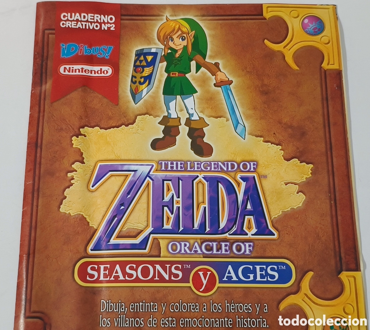 Jeux Vid&eacute;o et Consoles: Zelda Oracle of Season and Ages cuaderno