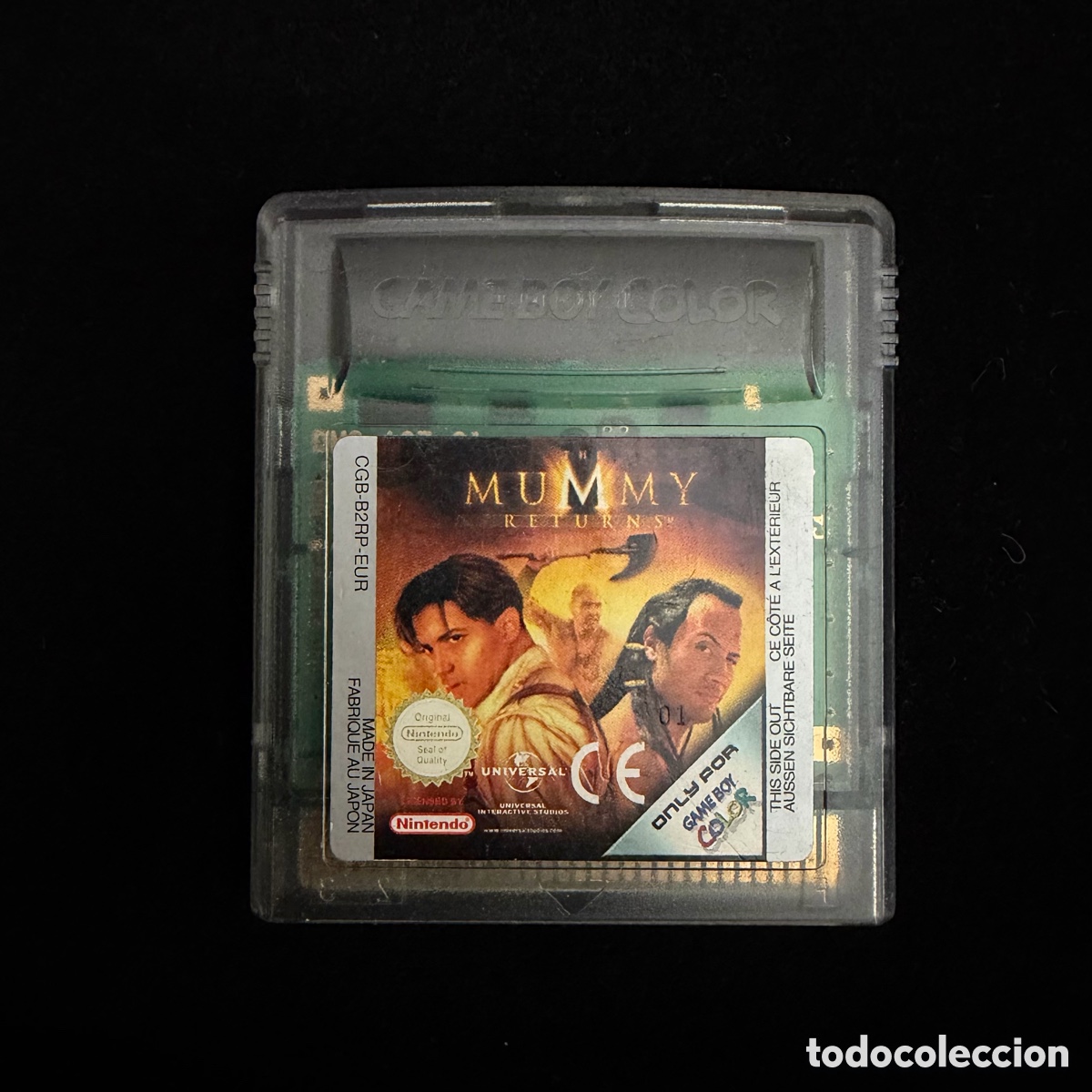 Videojuegos y consolas: El Regreso de la Momia Game Boy Color Original