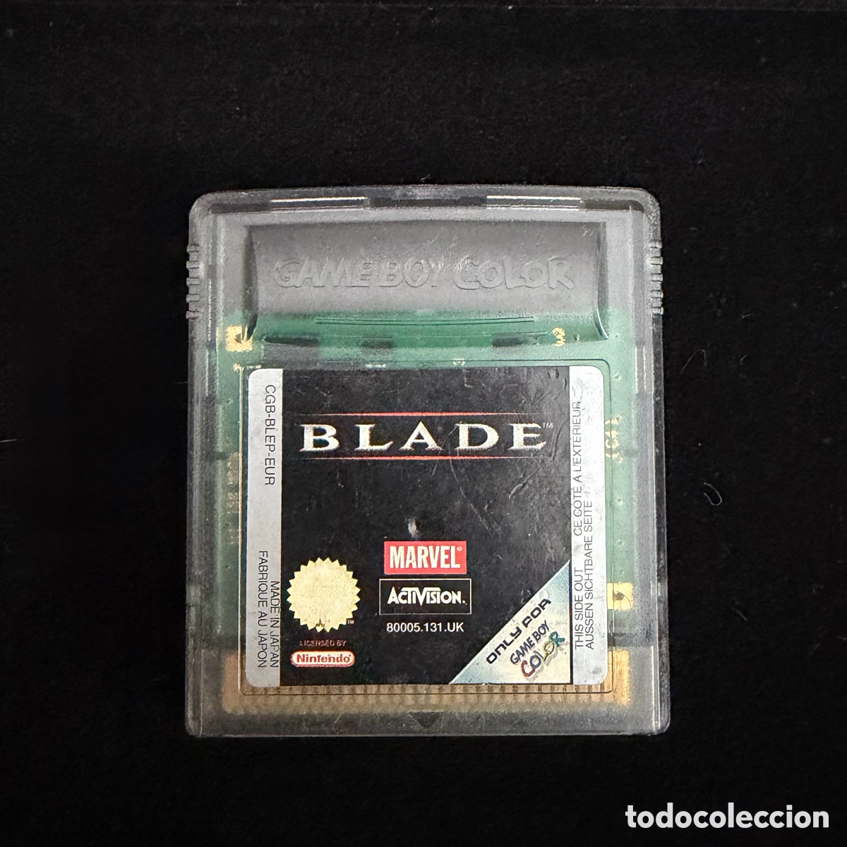 Videojuegos y consolas: Blade Marvel Game Boy Color Cartucho Original