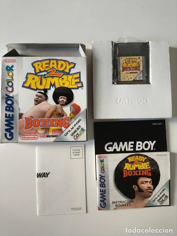 Videojuegos y consolas: Juego Ready 2 Rumble boxing Nintendo Game boy color pal